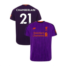 Liverpool 2018-19 Away #21 Alex Oxlade-Chamberlain Purple Replica Jersey Liverpool 2018-19 Away #21 Alex Oxlade-Chamberlain Purple Replica Jersey