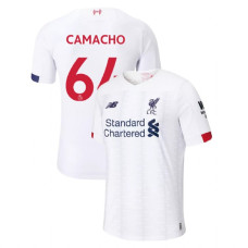 Liverpool 2019-20 #64 Rafael Camacho White Away Authentic Jersey