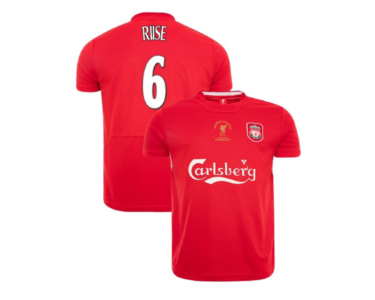 Liverpool Istanbul 2005 Retro John Arne Riise Red Replica Jersey Liverpool Istanbul 2005 Retro John Arne Riise Red Replica Jersey