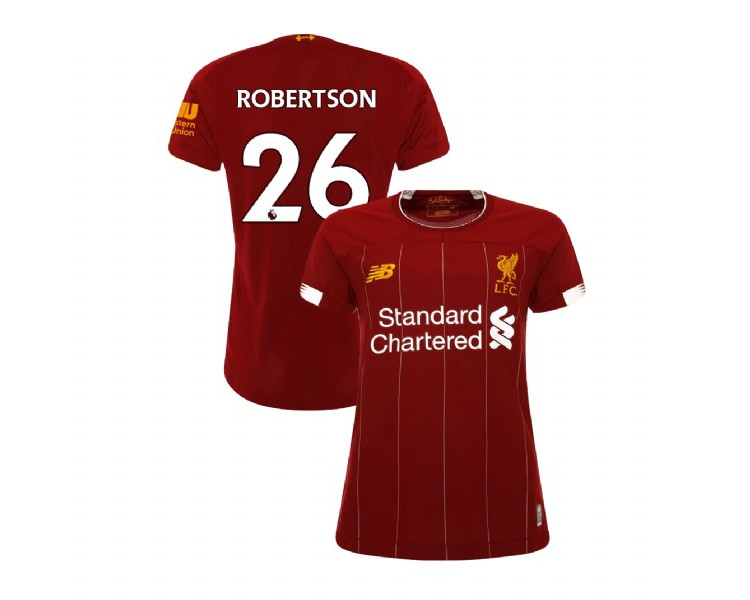 Women's Liverpool 2019-20 Home #26 Andrew Robertson Red Replica Jersey Women's Liverpool 2019-20 Home #26 Andrew Robertson Red Replica Jersey