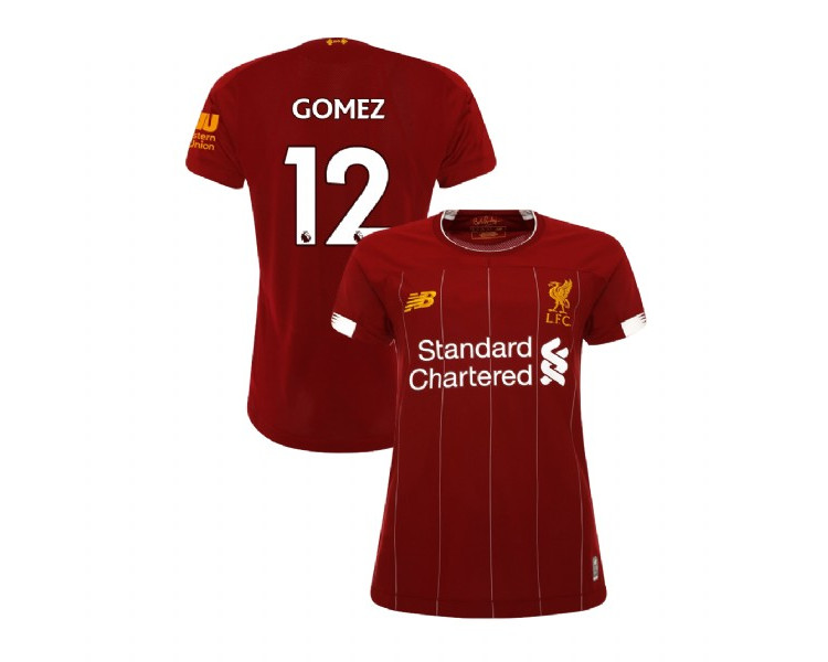 Women's Liverpool 2019-20 Home #12 Joe Gomez Red Replica Jersey Women's Liverpool 2019-20 Home #12 Joe Gomez Red Replica Jersey