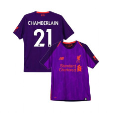 Youth Liverpool 2018-19 Away #21 Alex Oxlade-Chamberlain Purple Replica Jersey
