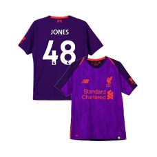 Youth Liverpool 2018-19 Away #48 Curtis Jones Purple Replica Jersey Youth Liverpool 2018-19 Away #48 Curtis Jones Purple Replica Jersey