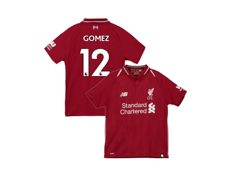 Youth Liverpool 2018-19 Home #12 Joe Gomez Red Replica Jersey Youth Liverpool 2018-19 Home #12 Joe Gomez Red Replica Jersey