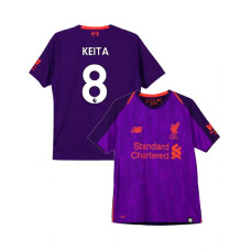 Youth Liverpool 2018-19 Away #8 Naby Keita Purple Replica Jersey Youth Liverpool 2018-19 Away #8 Naby Keita Purple Replica Jersey
