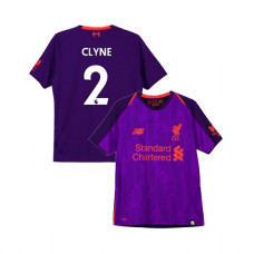 Youth Liverpool 2018-19 Away #2 Nathaniel Clyne Purple Replica Jersey Youth Liverpool 2018-19 Away #2 Nathaniel Clyne Purple Replica Jersey