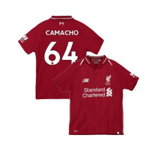 Youth Liverpool 2018-19 Home #64 Rafael Camacho Red Replica Jersey