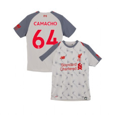 Youth Liverpool 2018-19 Third #64 Rafael Camacho Light Gray Replica Jersey