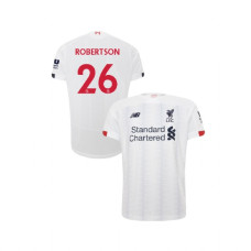 Youth Liverpool 2019-20 Away #26 Andrew Robertson White Replica Jersey Youth Liverpool 2019-20 Away #26 Andrew Robertson White Replica Jersey