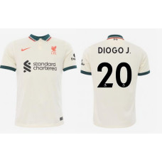 2021/22 Liverpool Away #20 Diogo Jota Authentic Tan Jersey 2021/22 Liverpool Away #20 Diogo Jota Authentic Tan Jersey