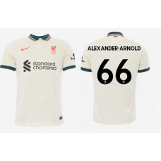 2021/22 Liverpool Away #66 Trent Alexander-Arnold Authentic Tan Jersey 2021/22 Liverpool Away #66 Trent Alexander-Arnold Authentic Tan Jersey