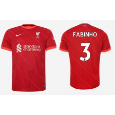 2021/22 Liverpool Home #3 Fabinho Authentic Red Jersey 2021/22 Liverpool Home #3 Fabinho Authentic Red Jersey