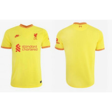 2021/22 Liverpool Third Authentic Yellow Jersey 2021/22 Liverpool Third Authentic Yellow Jersey