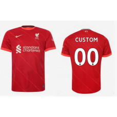 CUSTOM 2021/22 Liverpool Home Authentic Red Jersey CUSTOM 2021/22 Liverpool Home Authentic Red Jersey