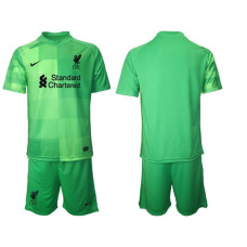 2021/22 Liverpool green goalkeeper Jersey (With Shorts) 2021/22 Liverpool green goalkeeper Jersey (With Shorts)