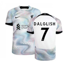 Women 2022/23 Liverpool Away DALGLISH 7 Authentic White/Black Jersey Women 2022/23 Liverpool Away DALGLISH 7 Authentic White/Black Jersey