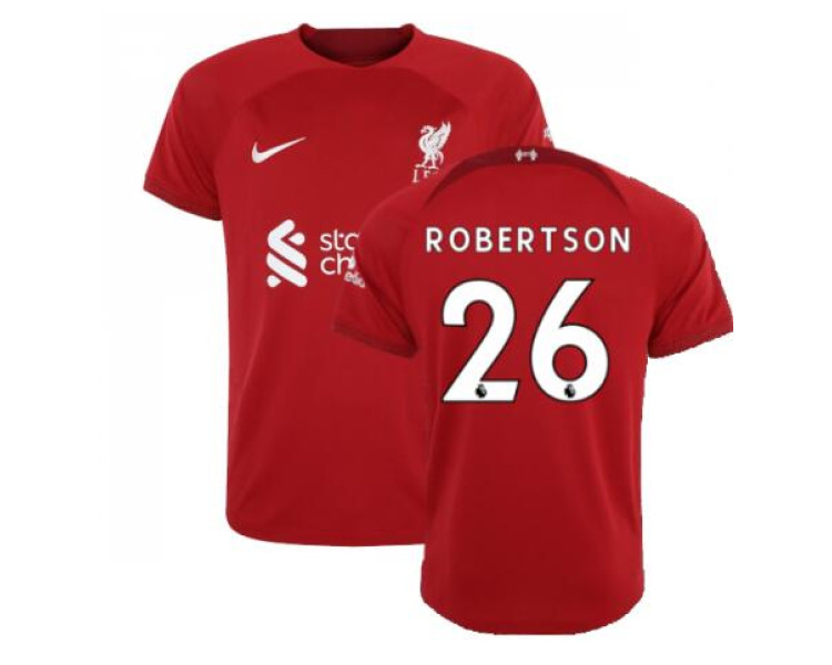 2022/23 Liverpool Home Robertson 26 Authentic Red Jersey 2022/23 Liverpool Home Robertson 26 Authentic Red Jersey