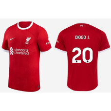 Women 2023-24 liverpool DIOGO J. - 20 Home Red Authentic Jersey