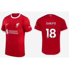 Youth 2023-24 liverpool GAKPO - 18 Home Red Replica Jersey