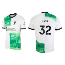 2023-24 liverpool MATIP - 32 Away White Authentic Jersey