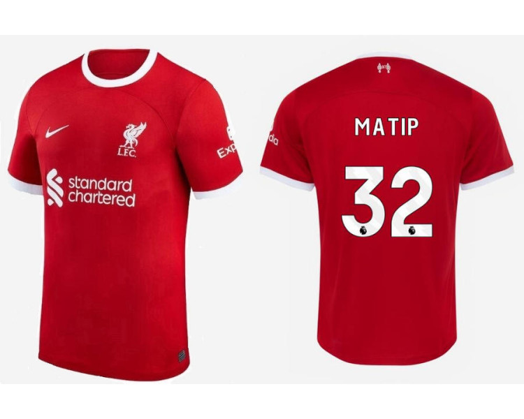 2023-24 liverpool MATIP - 32 Home Red Authentic Jersey 2023-24 liverpool MATIP - 32 Home Red Authentic Jersey